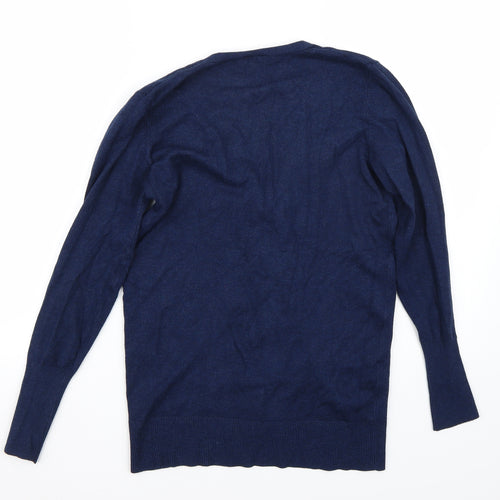 Papaya Womens Blue   Cardigan Jumper Size 16