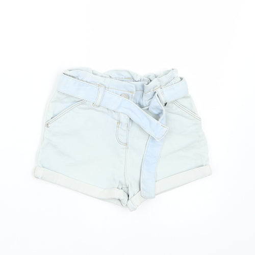 TU Girls Blue   Cropped Trousers Size 6-9 Months