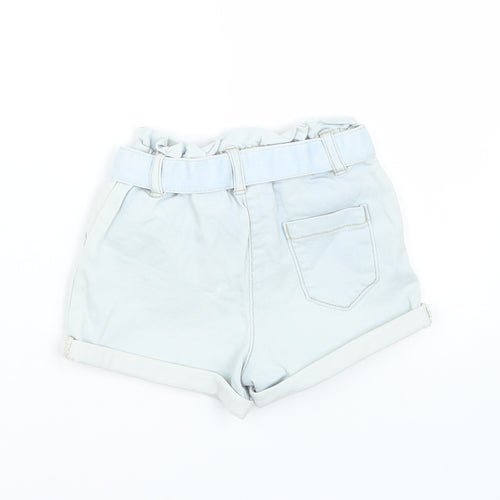 TU Girls Blue   Cropped Trousers Size 6-9 Months