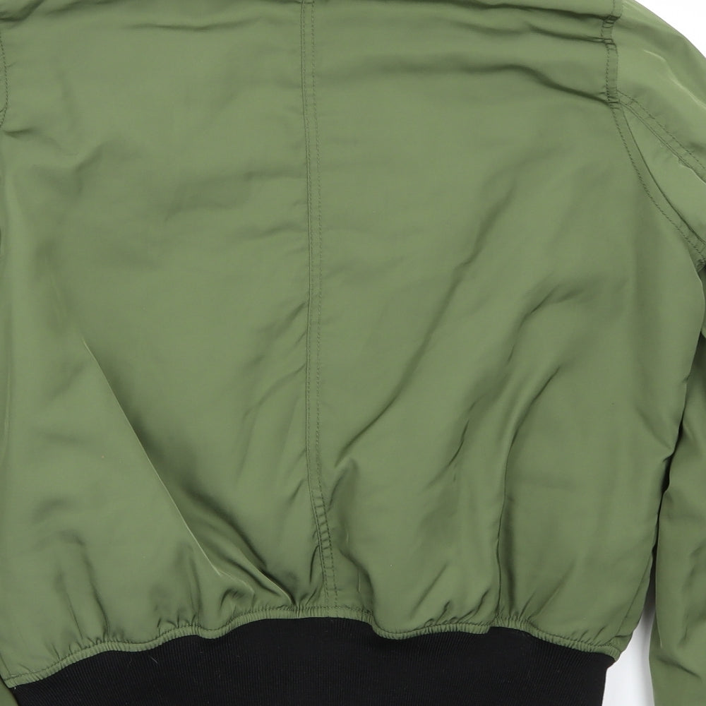 Primark Womens Green   Jacket Coat Size 10