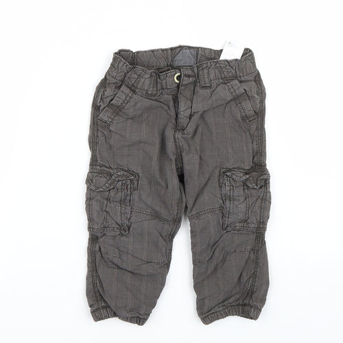 NEXT Boys Grey   Capri Trousers Size 12-18 Months