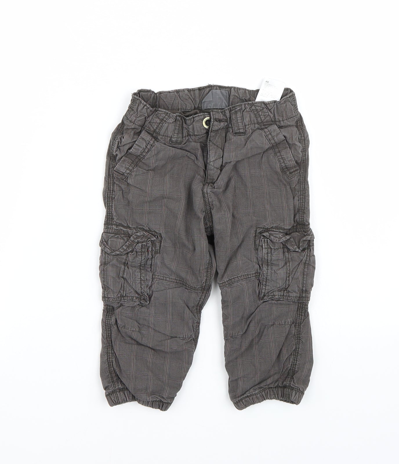NEXT Boys Grey   Capri Trousers Size 12-18 Months