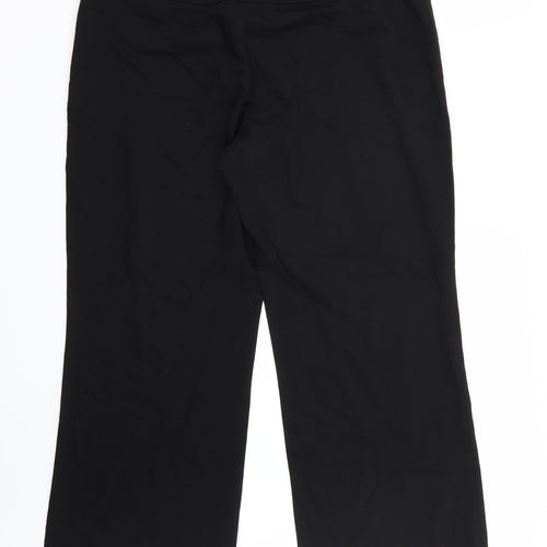 NEXT Womens Black   Trousers  Size 14 L29 in