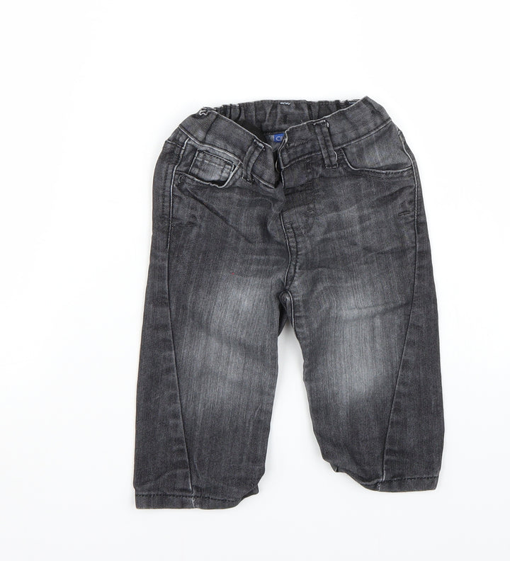 Cherokee Boys Grey Capri Trousers Size 12-18 Months