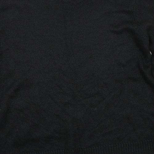 H&M Womens Black   Pullover Jumper Size M