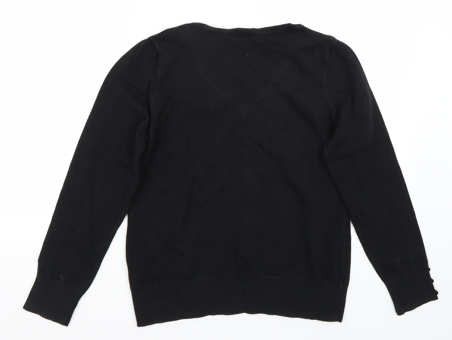 Newlook Womens Black   Henley Jumper Size 16