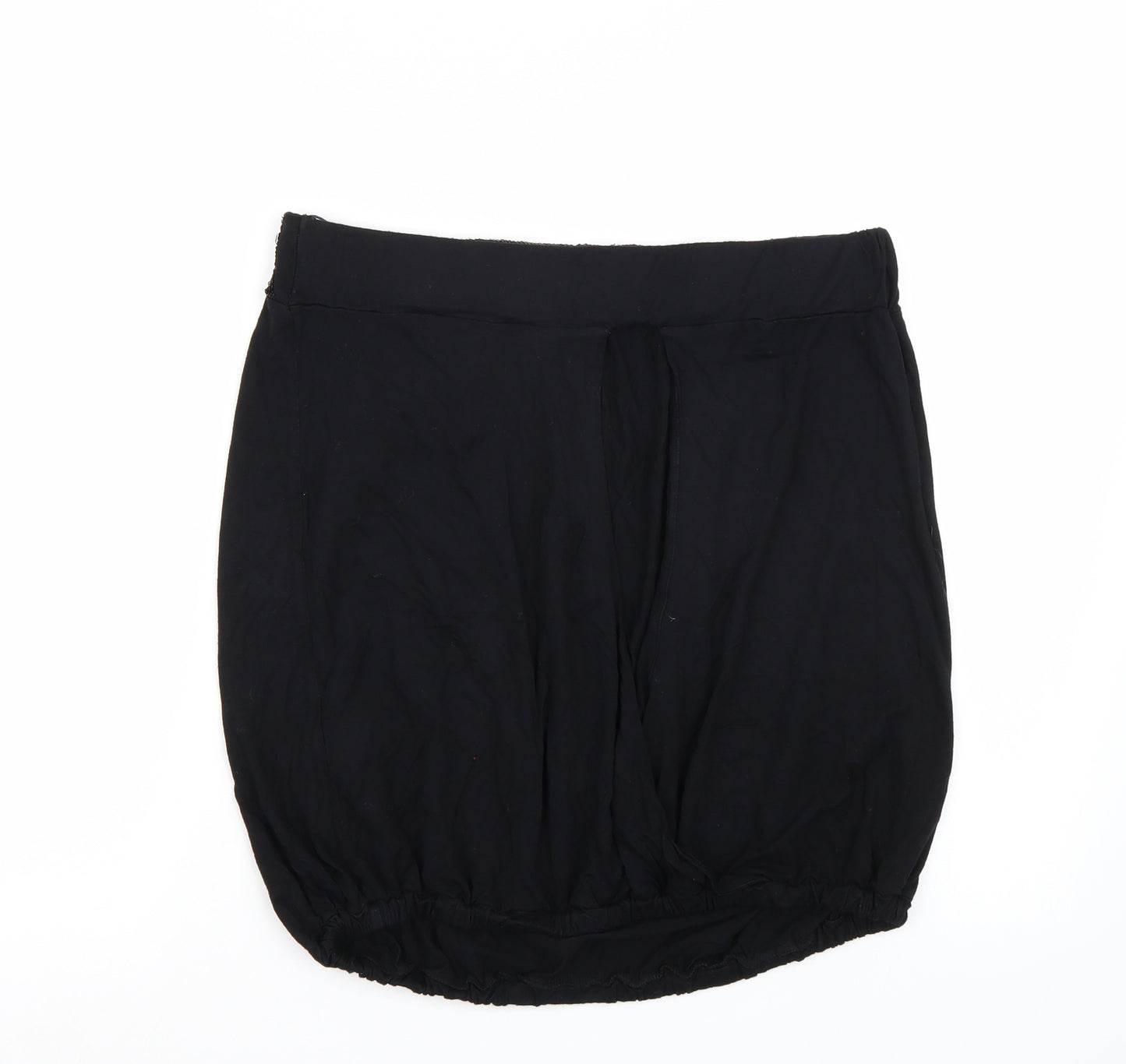 Topshop Womens Black   Basic Tank Size 14