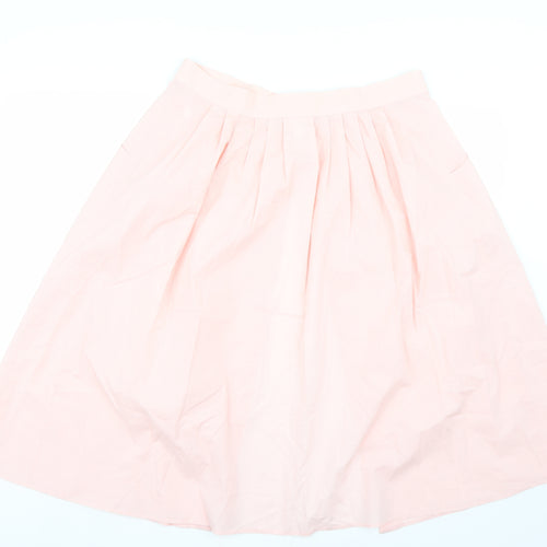 Preworn Womens Pink   A-Line Skirt Size 14