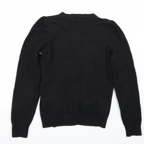 F&F Womens Black   Cardigan Jumper Size 10