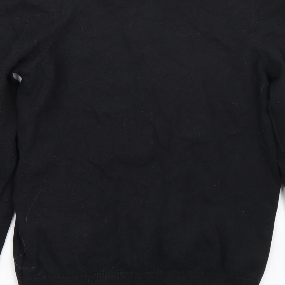 F&F Womens Black   Cardigan Jumper Size 10