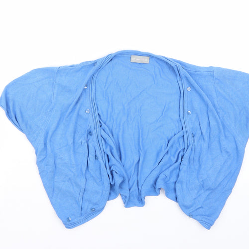 Per Una Womens Blue   Cardigan Jumper Size 20