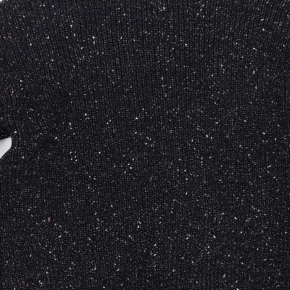 Per Una Womens Black   Cardigan Jumper Size 12
