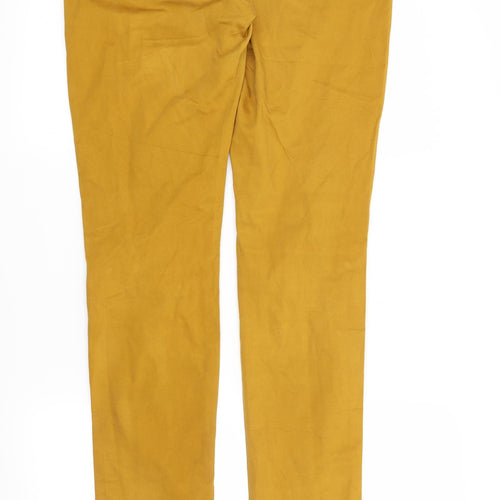 Preworn Womens Yellow   Straight Jeans Size 32 L29 in
