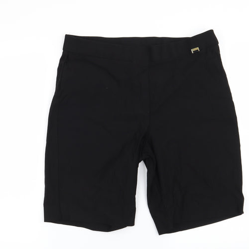 Anne Klein Womens Black   Chino Shorts Size 34 in