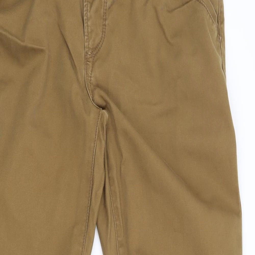 Burton Mens Brown   Trousers  Size 34 in L30 in