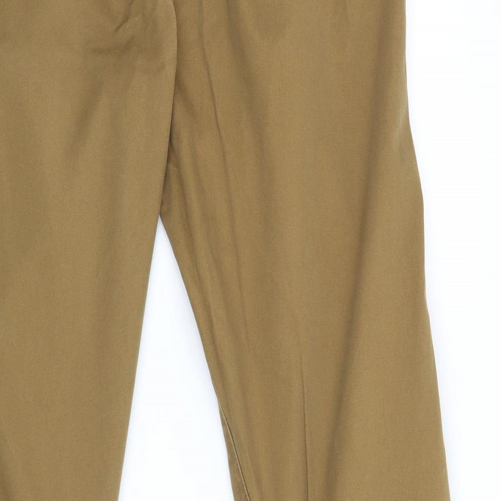 Burton Mens Brown   Trousers  Size 34 in L30 in