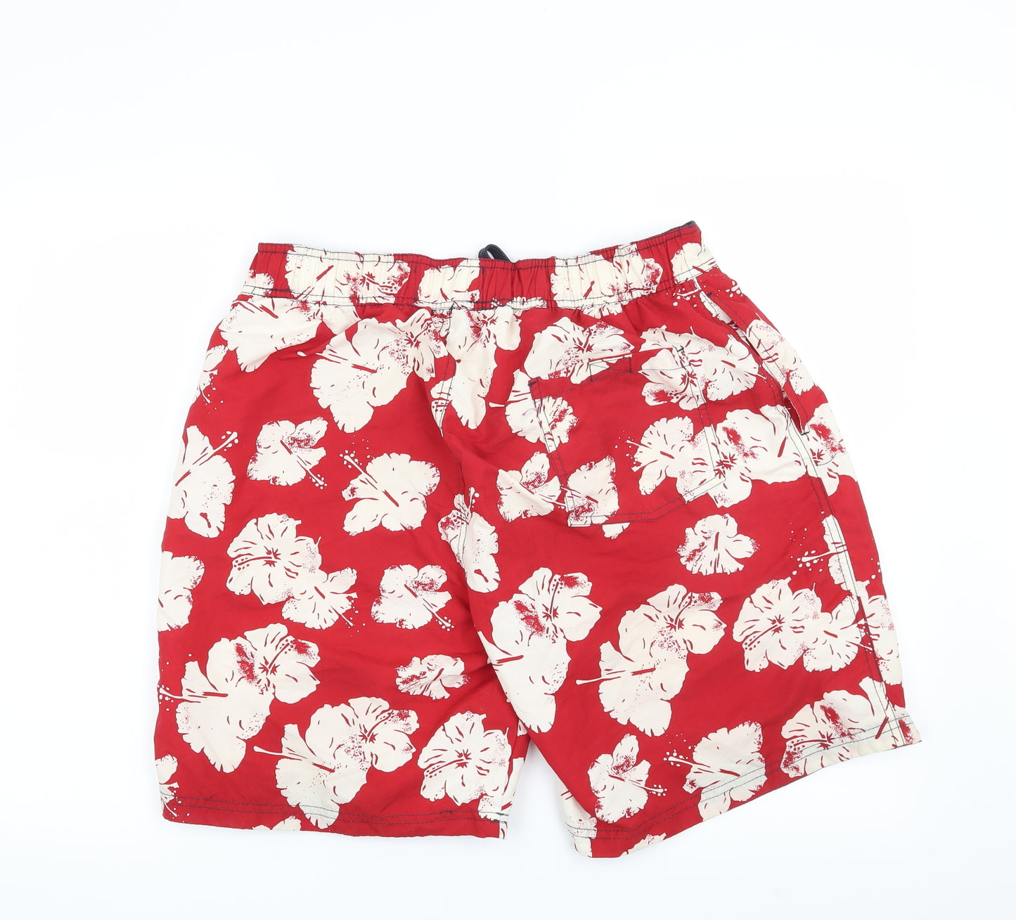 NEXT Mens Red Floral  Bermuda Shorts Size L