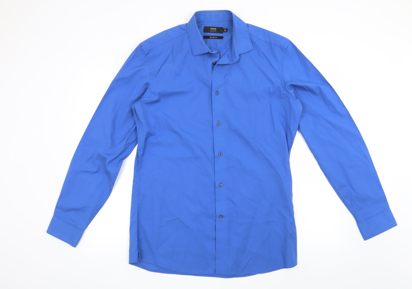 NEXT Mens Blue    Dress Shirt Size 16