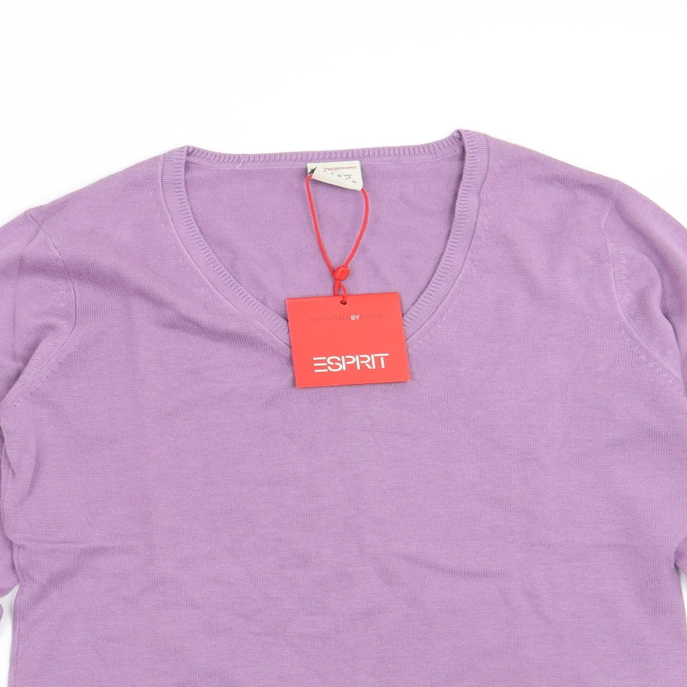 Esprit Mens Purple   Pullover Jumper Size S