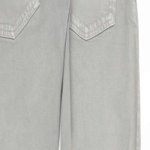 JACK & JONES Mens Grey   Straight Jeans Size 34 in L30 in