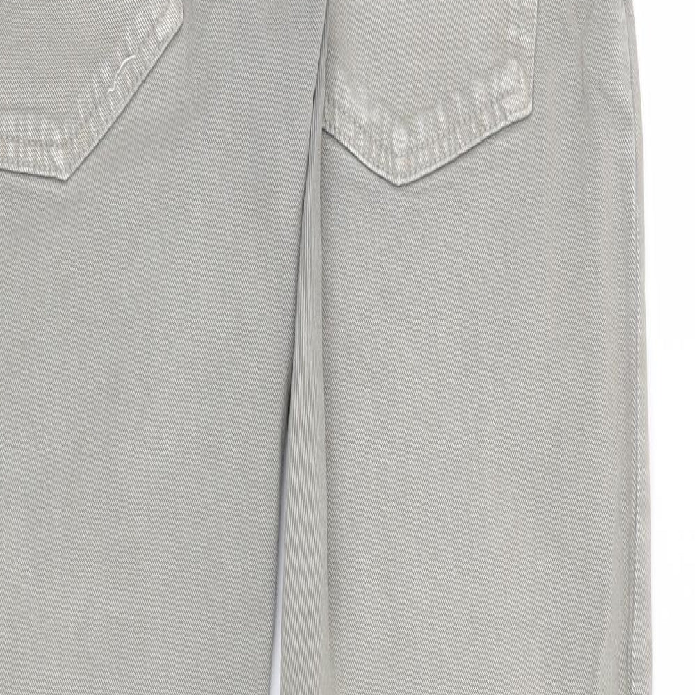 JACK & JONES Mens Grey   Straight Jeans Size 34 in L30 in