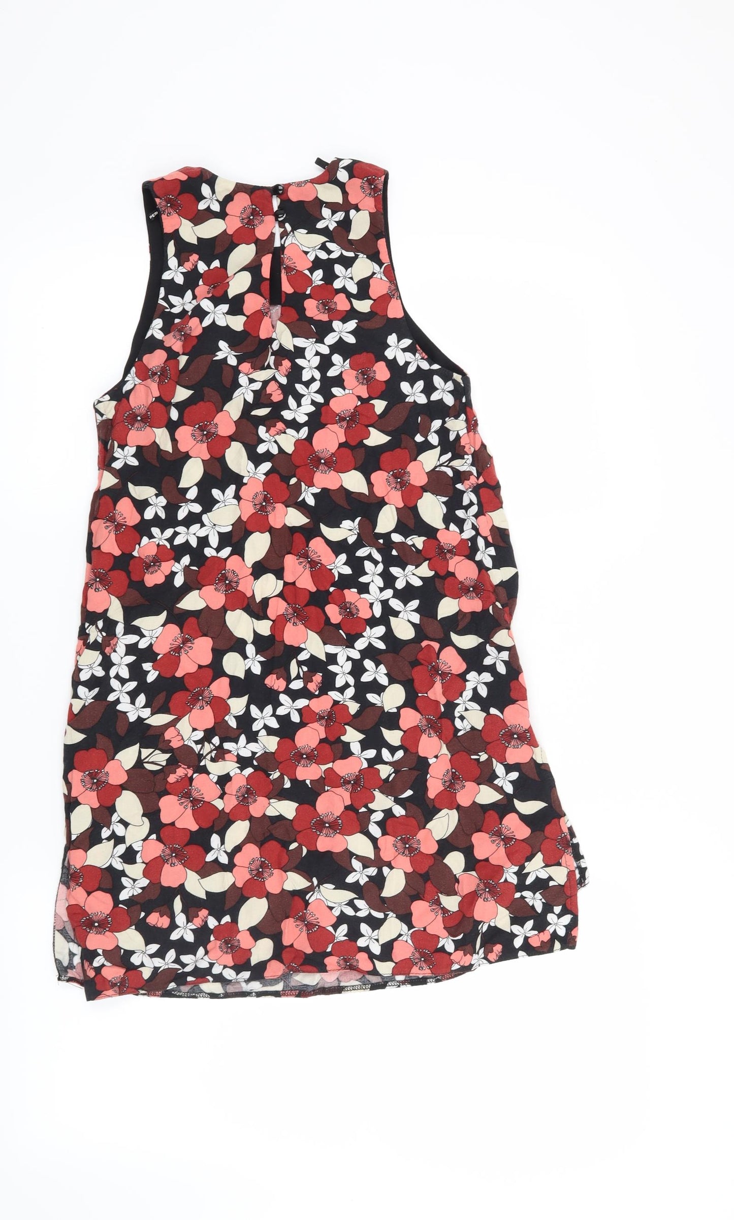 Dorothy Perkins Womens Black Floral  Shift  Size 6
