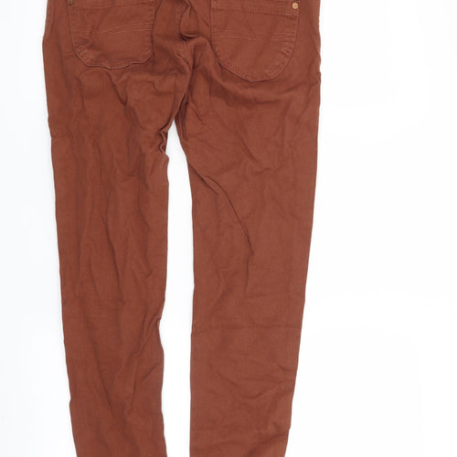 Denim CO Womens Orange   Skinny Jeans Size 10 L30 in
