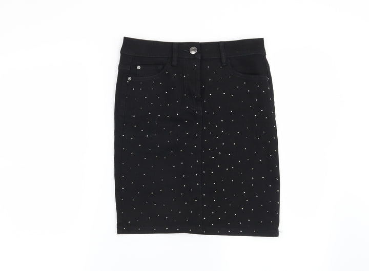 NEXT Womens Black   Straight & Pencil Skirt Size 6