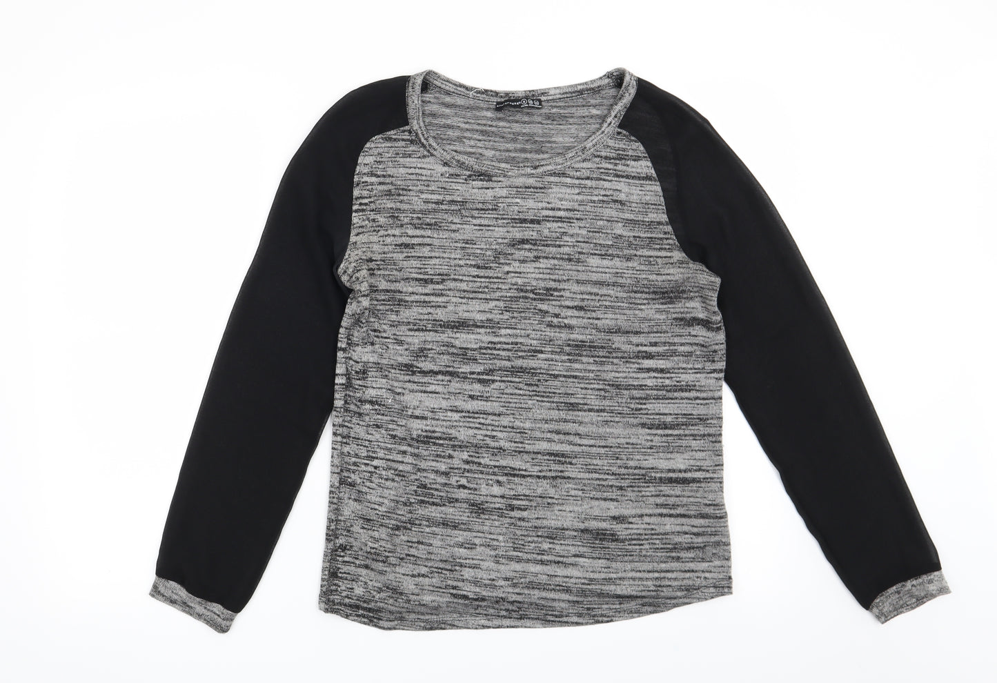 Atmosphere Womens Grey   Basic Blouse Size 8