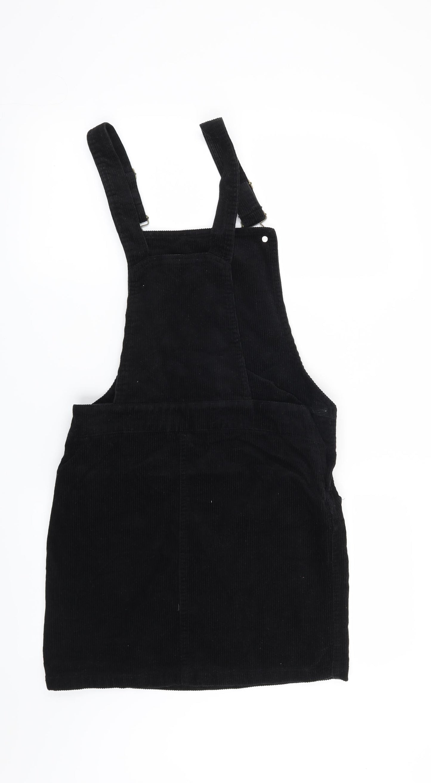 NEXT Womens Black   Pinafore/Dungaree Dress  Size 6