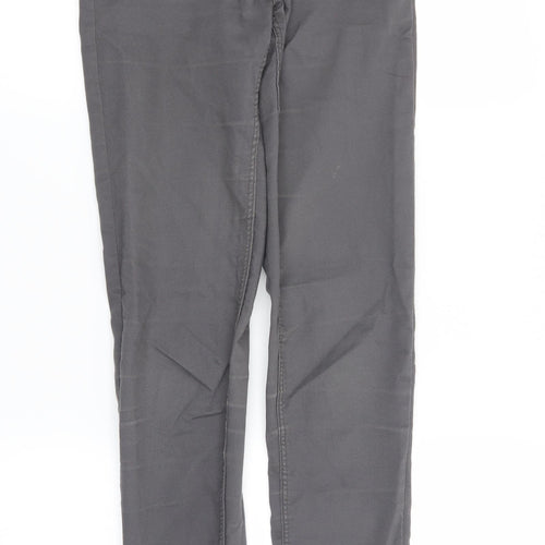 H&M Womens Grey   Straight Jeans Size 4 L30 in