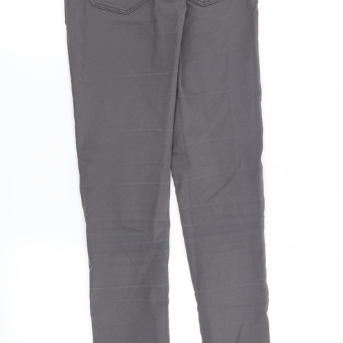 H&M Womens Grey   Straight Jeans Size 4 L30 in
