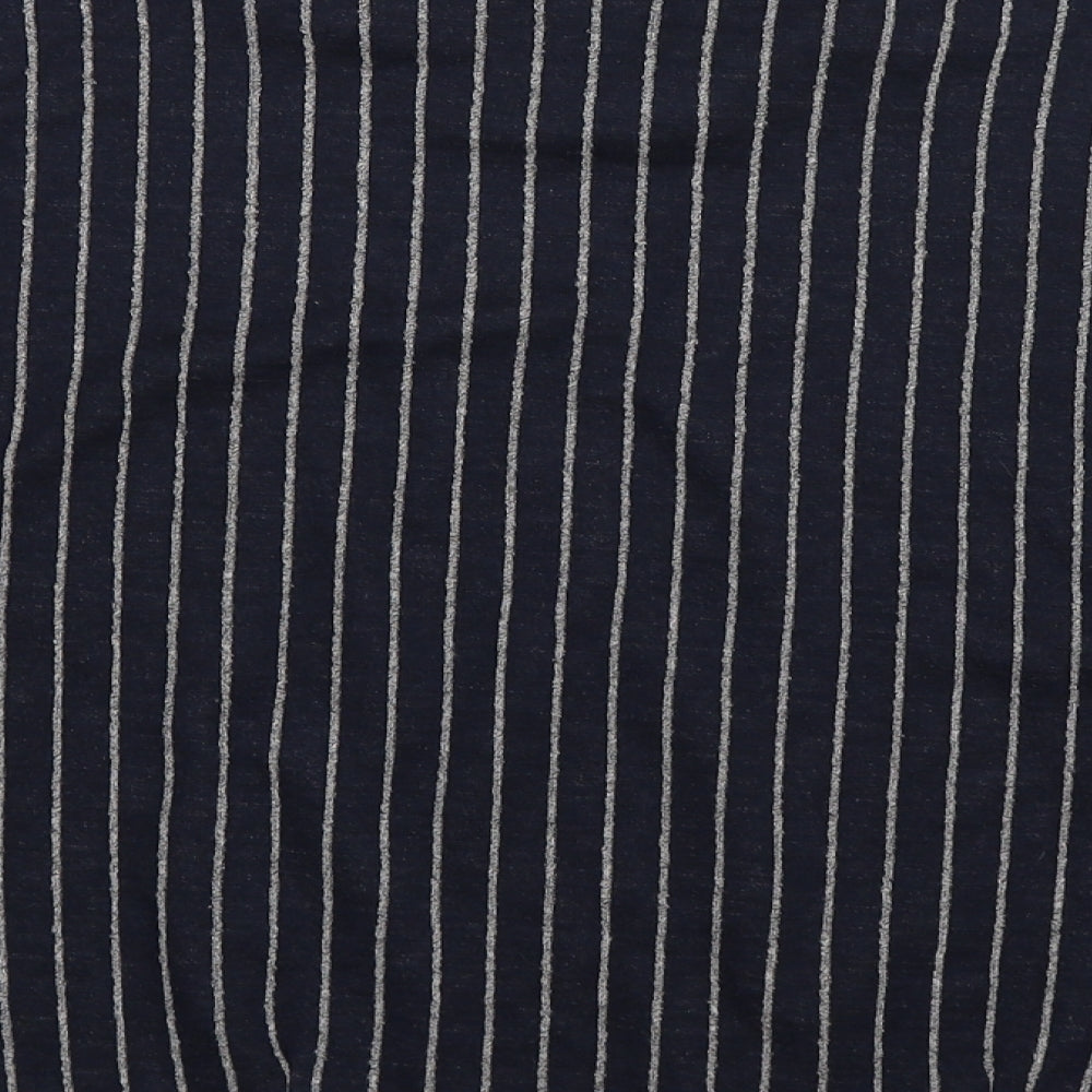 NEXT Womens Blue Striped  Pullover Sweatshirt Size 18