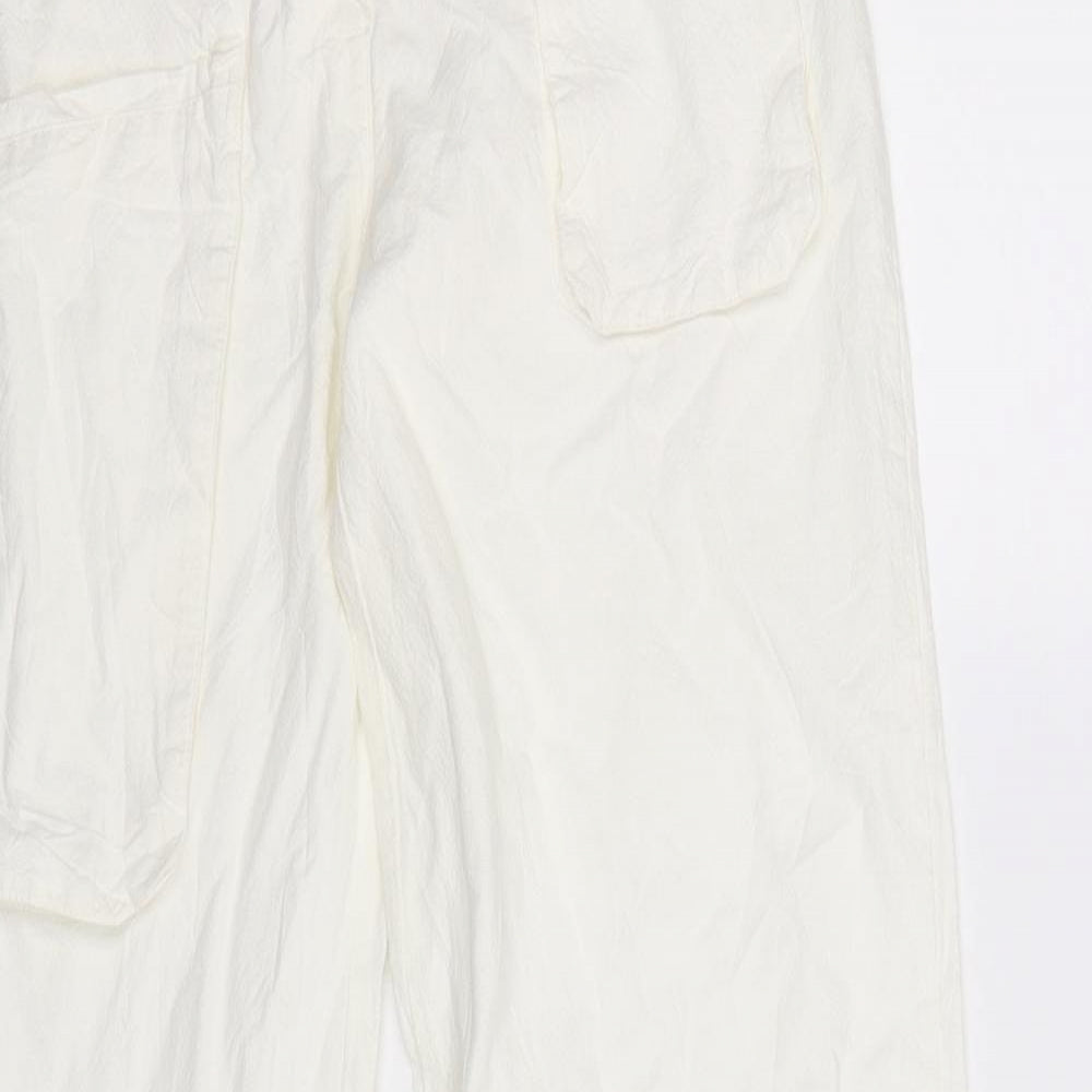 Only Womens White   Trousers  Size 26 in L31 in
