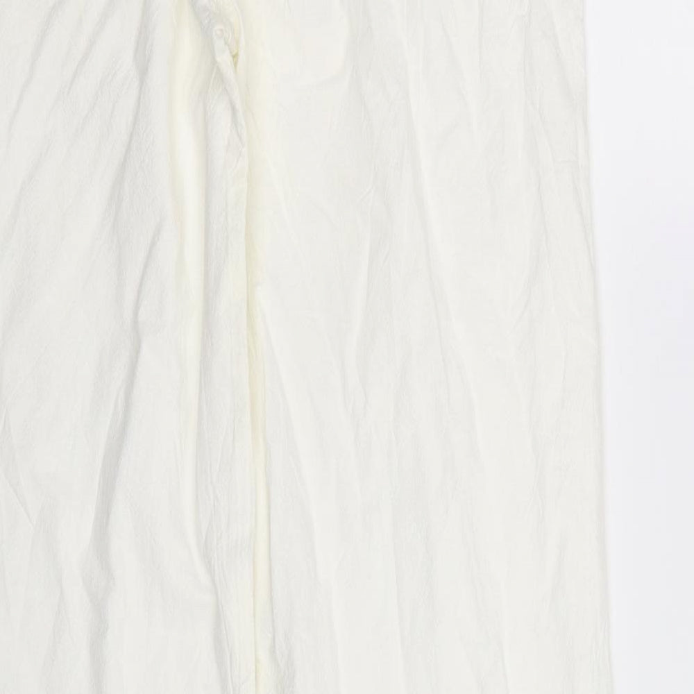 Only Womens White   Trousers  Size 26 in L31 in