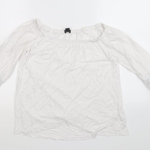 Primark Womens White   Camisole Blouse Size 4