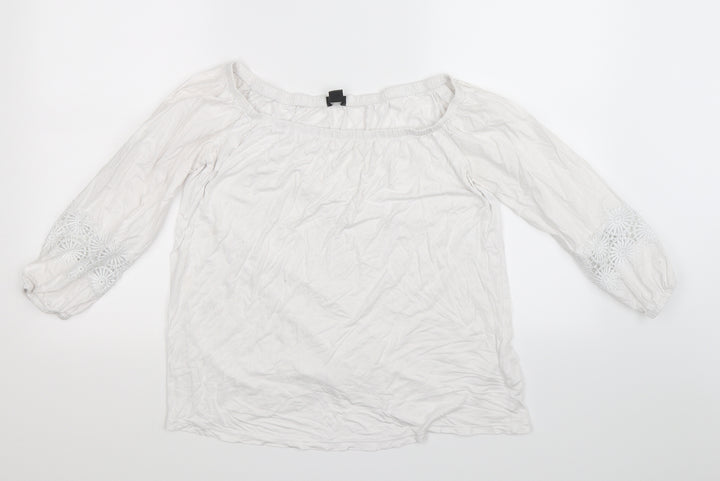 Primark Womens White   Camisole Blouse Size 4
