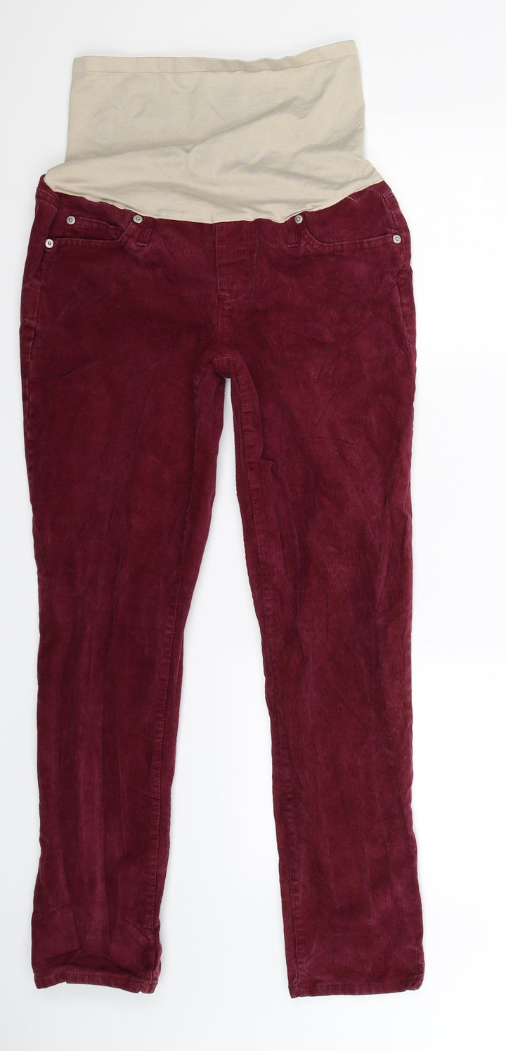 Gap Womens Purple Corduroy Trousers Size 30 in L28 in