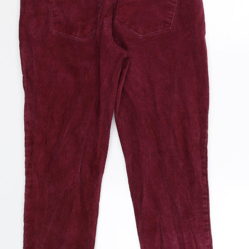 Gap Womens Purple  Corduroy Trousers  Size 30 in L28 in