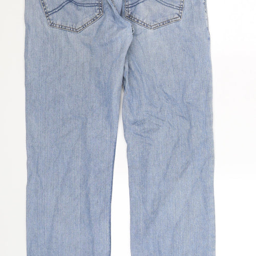 Ben Sherman Mens Blue  Denim Straight Jeans Size 32 L31 in
