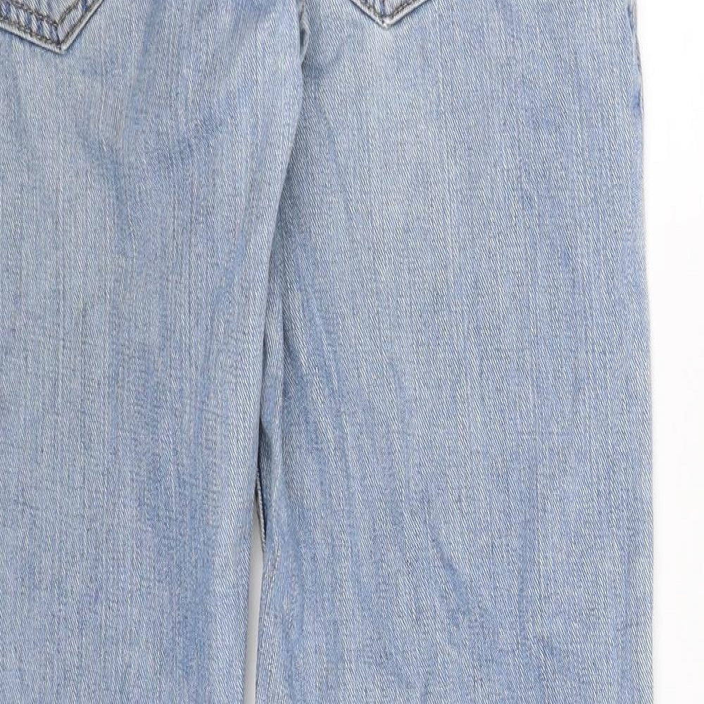Ben Sherman Mens Blue  Denim Straight Jeans Size 32 L31 in