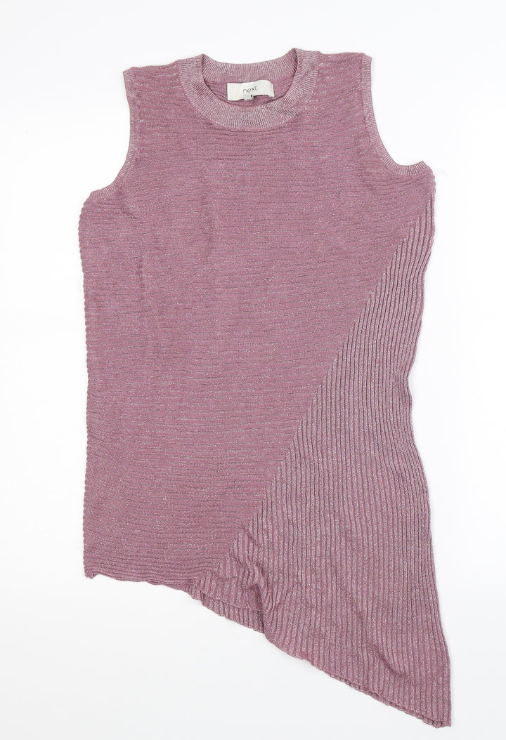 NEXT Womens Pink  Knit Pullover Jumper Size 12