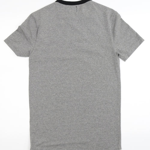 River Island Mens Grey    T-Shirt Size S