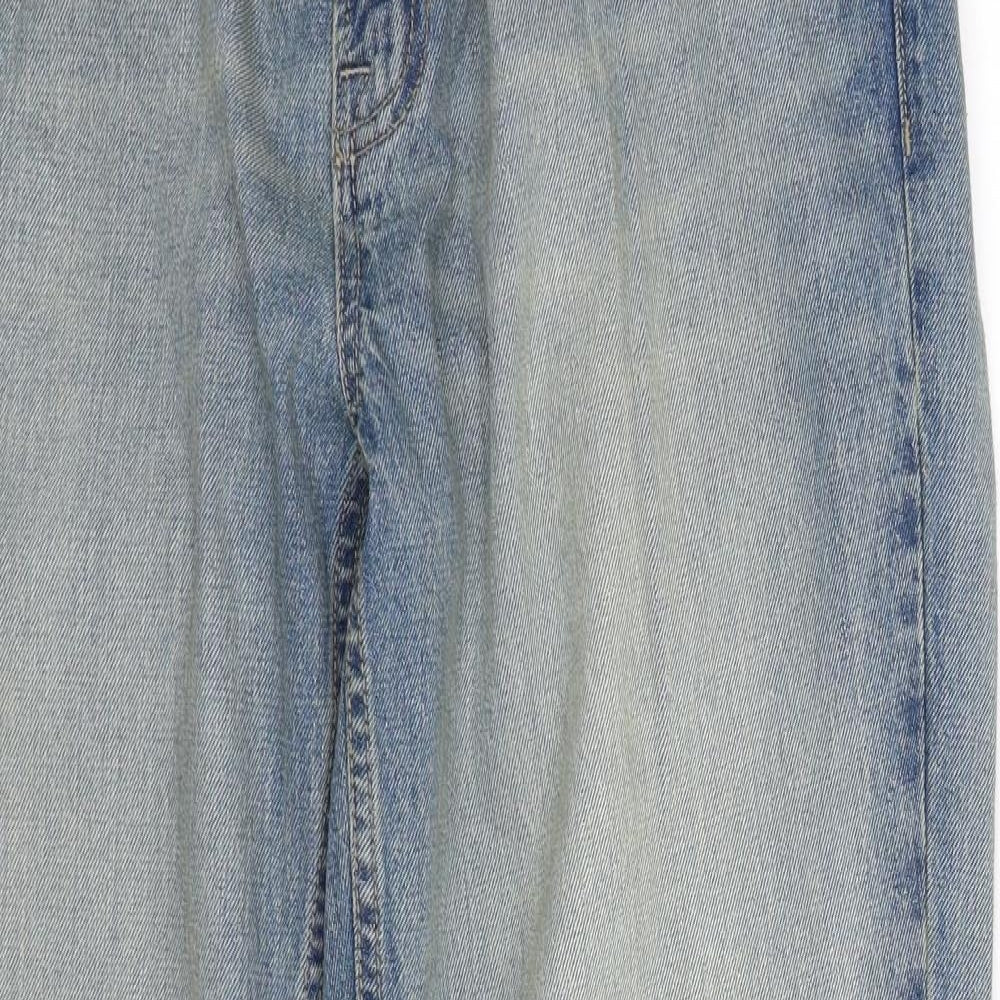 George Mens Blue  Denim Straight Jeans Size 40 L31 in