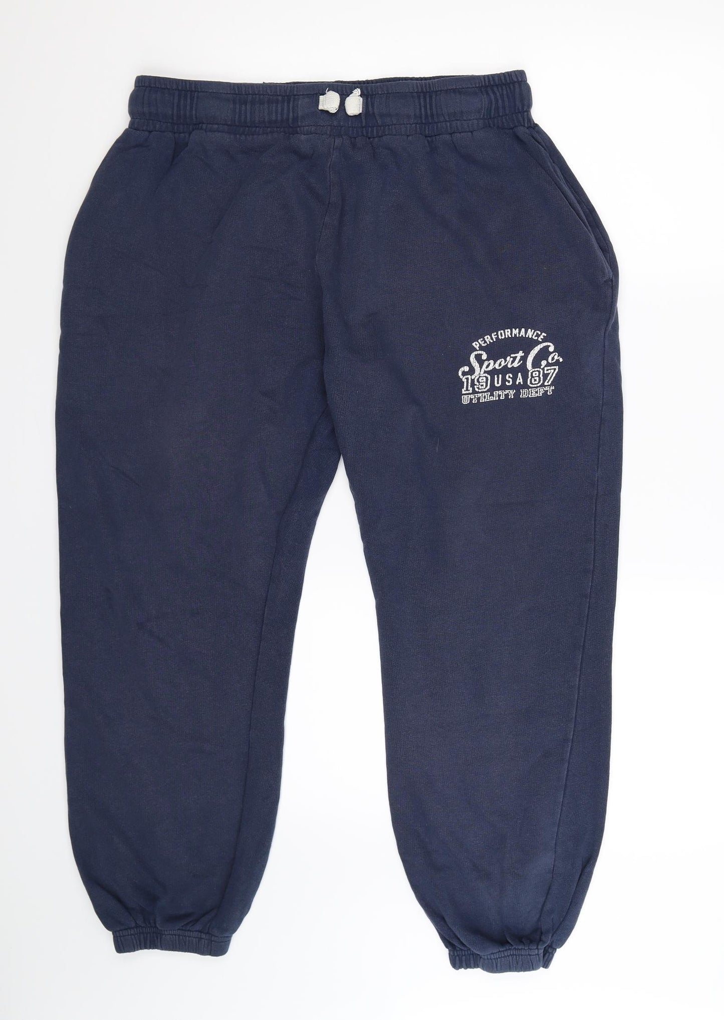 Twisted Gorilla Mens Blue   Sweatpants Trousers Size XL L27 in
