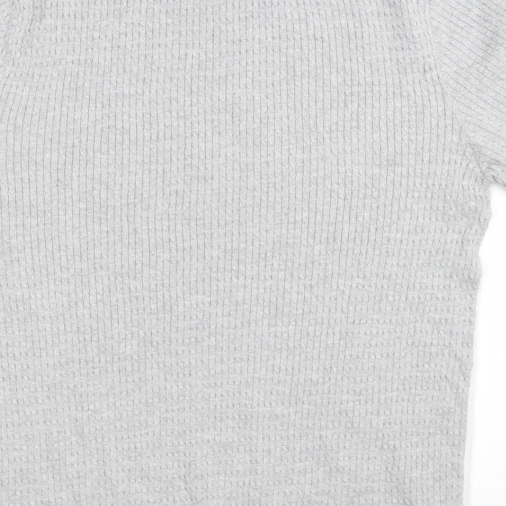 River Island Mens Grey    T-Shirt Size M