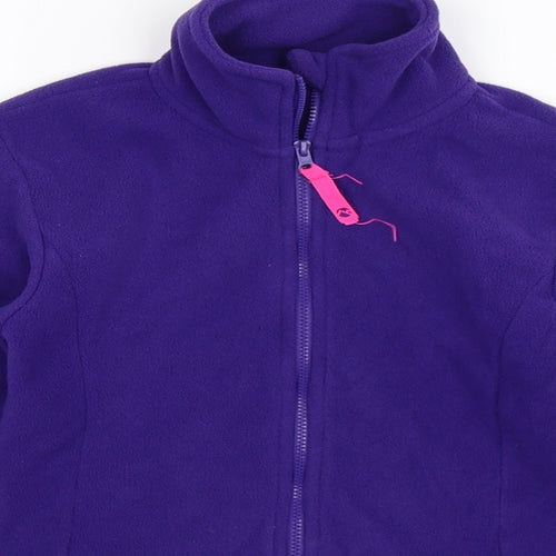 Gelert Girls Purple  Fleece Jacket  Size 11-12 Years