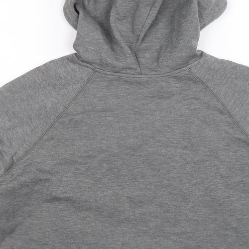 H&M Womens Grey   Pullover Hoodie Size M  - Cropped