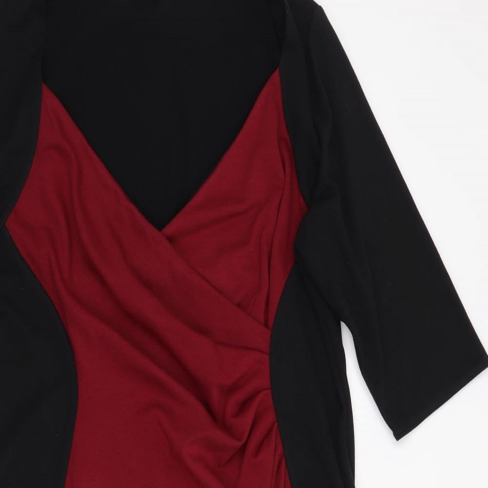 Scarlett & Jo Womens Black   A-Line  Size 22