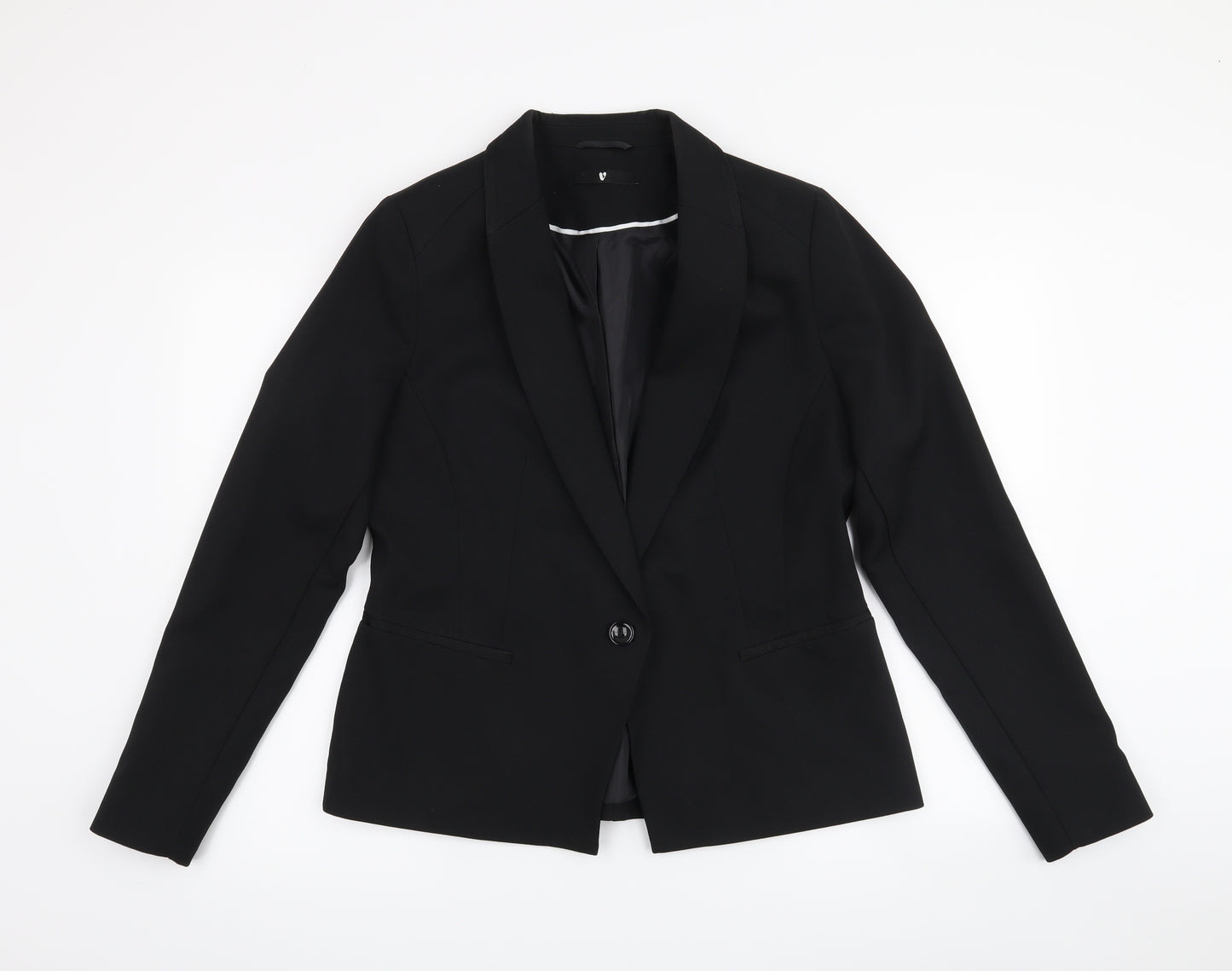 very  Womens Black   Jacket Suit Jacket Size 16